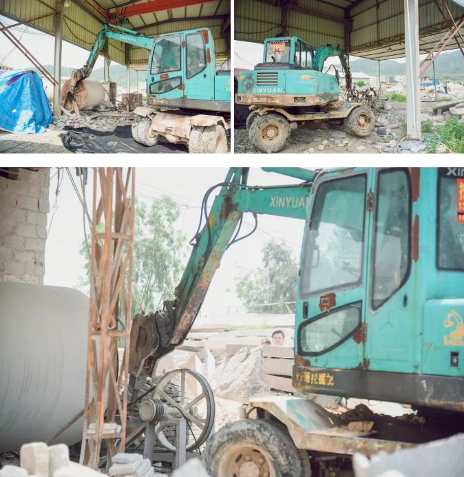 南安市石井鎮(zhèn)“重拳出擊”：取締“三無”石材加工廠，拆除面積總計1670平方米