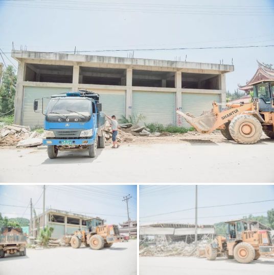 南安市石井鎮(zhèn)“重拳出擊”：取締“三無”石材加工廠，拆除面積總計1670平方米