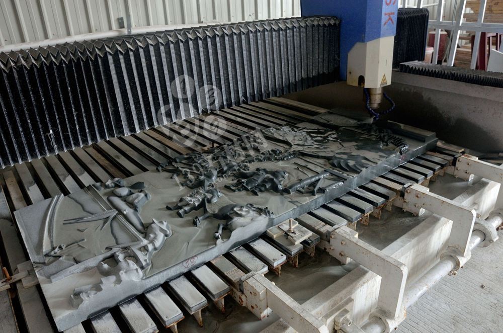 水頭石材浮雕加工廠 天豪石業自動石雕加工