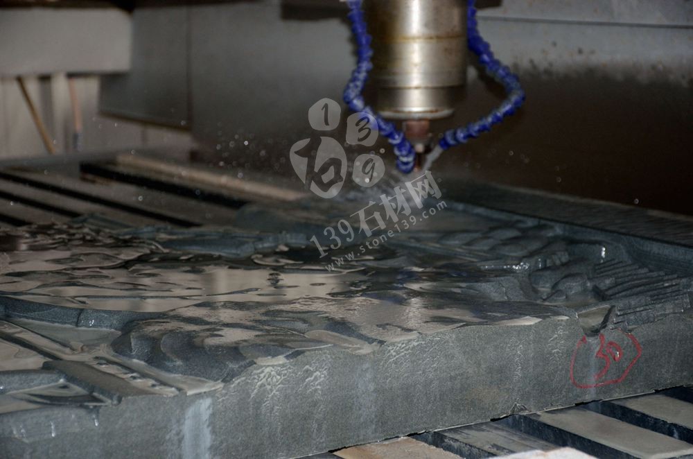 水頭石材浮雕加工廠 天豪石業自動石雕加工