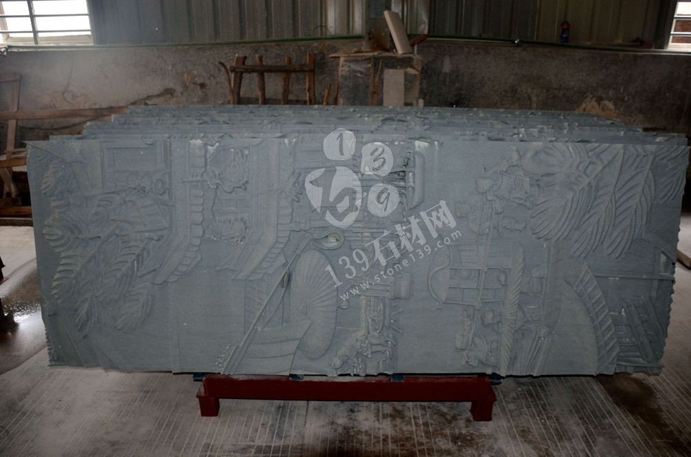 水頭石材浮雕加工廠 天豪石業自動石雕加工