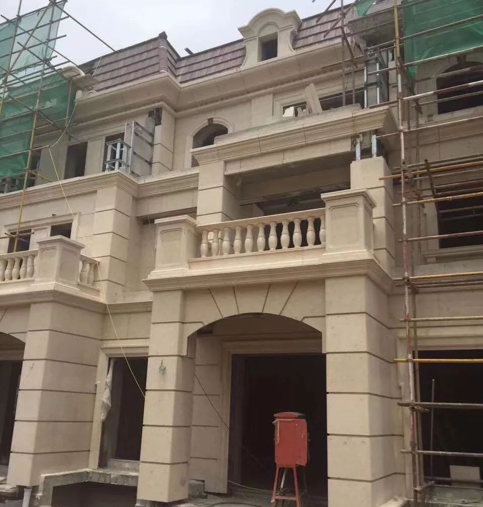 貝魯特（溫莎米黃）大理石外墻裝飾應用案例欣賞