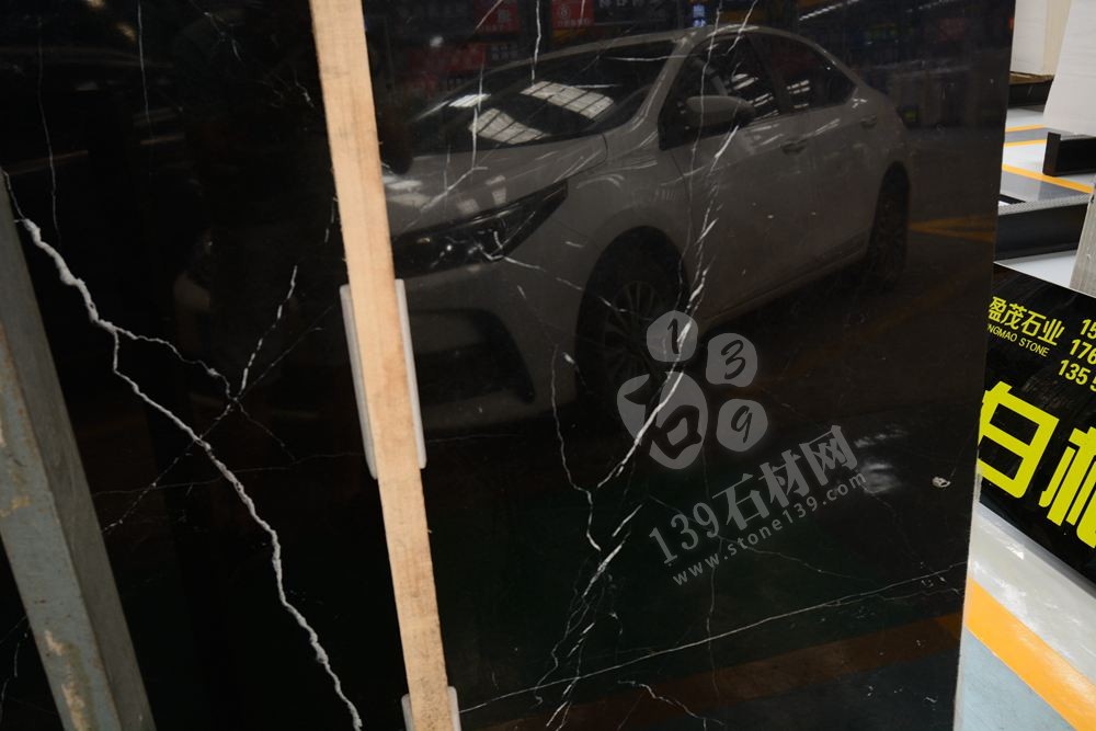 廣西黑白根大理石水頭大板現貨