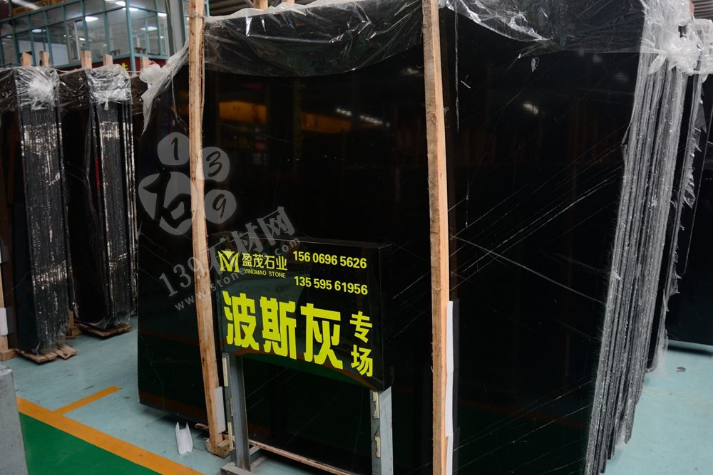 廣西黑白根大理石水頭大板現貨