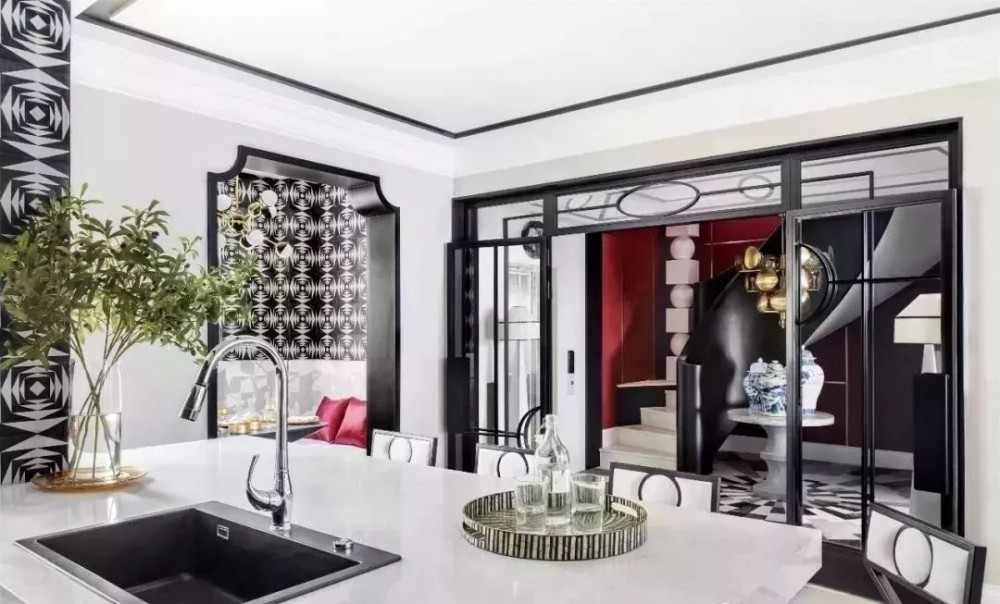 另類石材設計，大理石拼花還可以這樣設計著拼