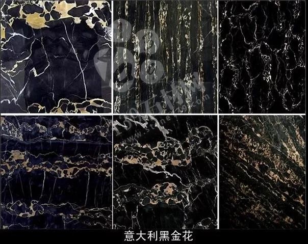黑金花大理石的四個產地中國、意大利、阿富汗、澳大利亞