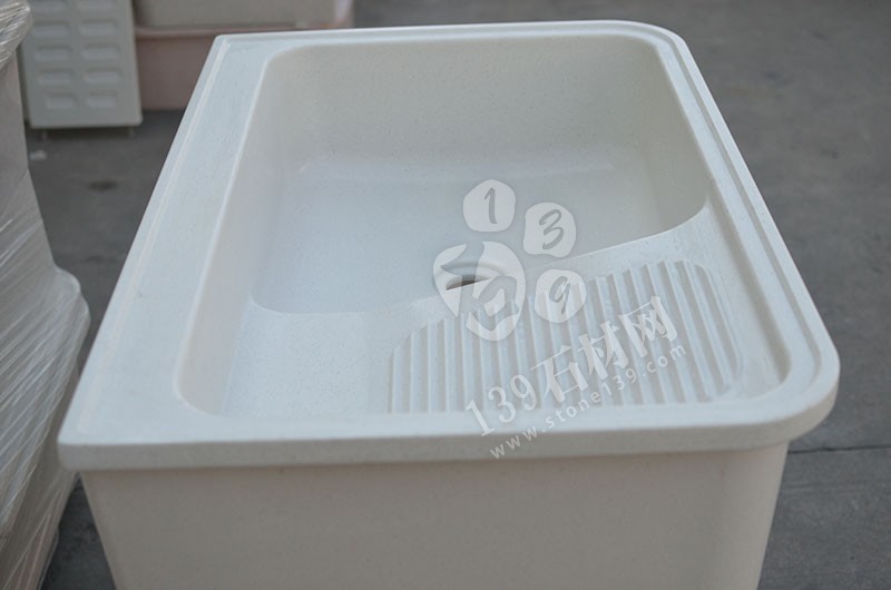 華信石材 石英石洗衣池產品