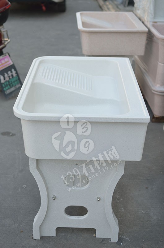 華信石材 石英石洗衣池產品