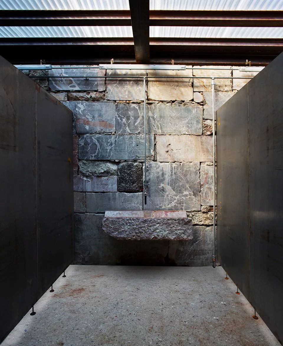 礦山采石場再利用，這座采石場被列入世界文化遺產 