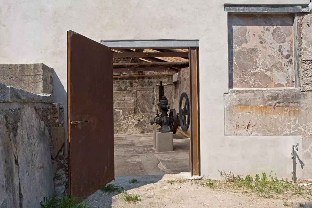 礦山采石場再利用，這座采石場被列入世界文化遺產 