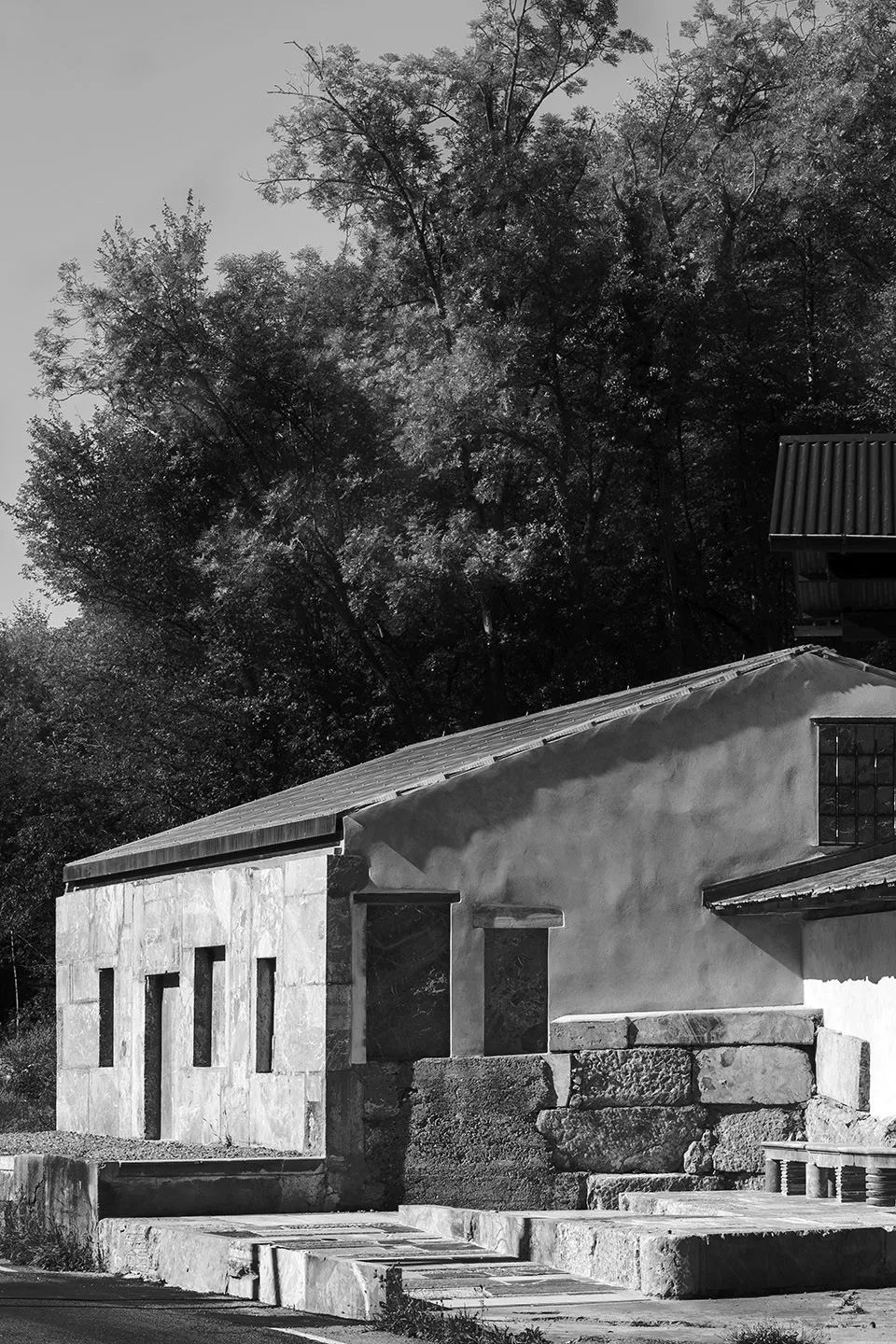 礦山采石場再利用，這座采石場被列入世界文化遺產 