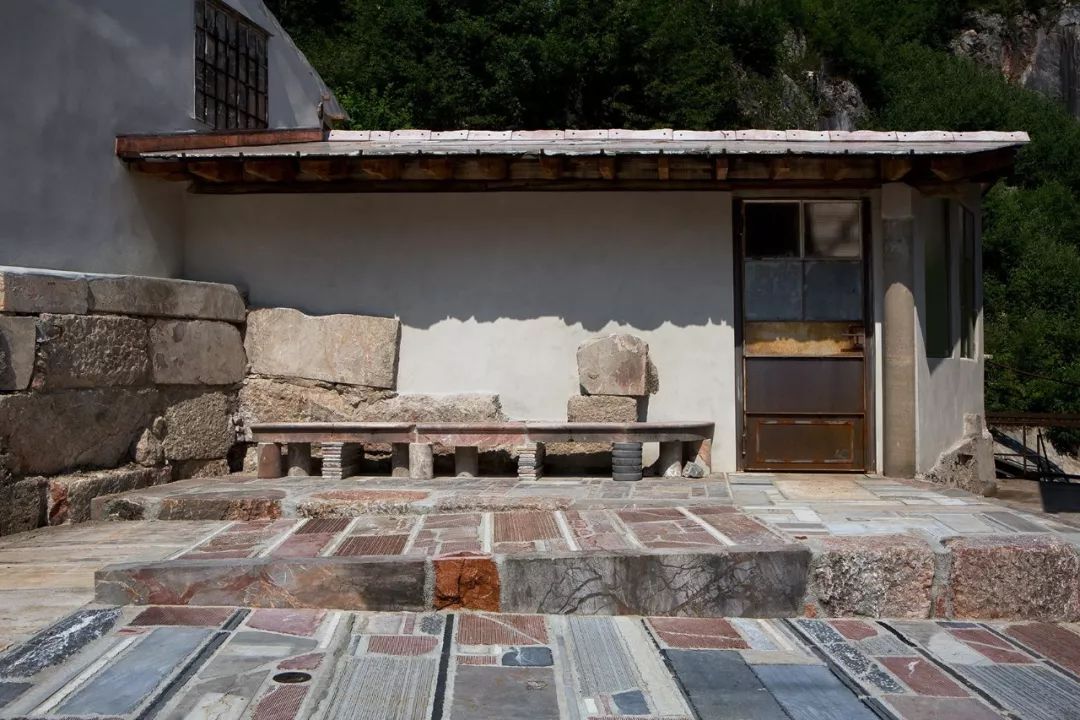 礦山采石場再利用，這座采石場被列入世界文化遺產 