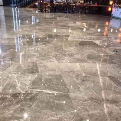 古斯頓灰地面應用 灰色大理石地板