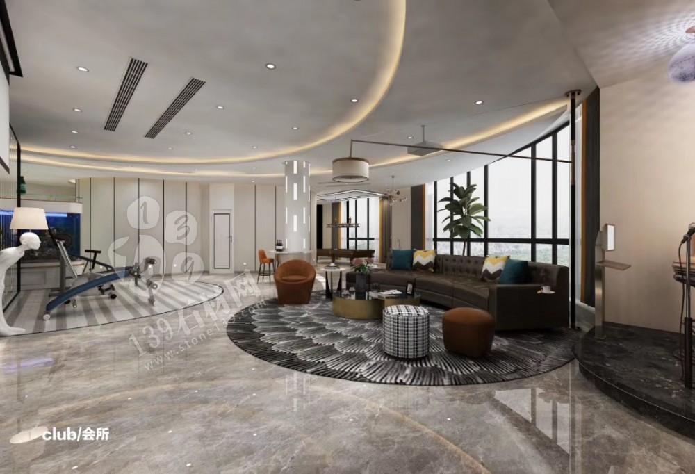 灰色大理石裝飾設計新貴-古斯頓灰經典方案