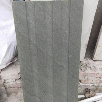 達州青石成品 凹凸槽 墻面應用