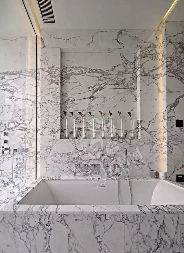 魚肚白大理石裝飾