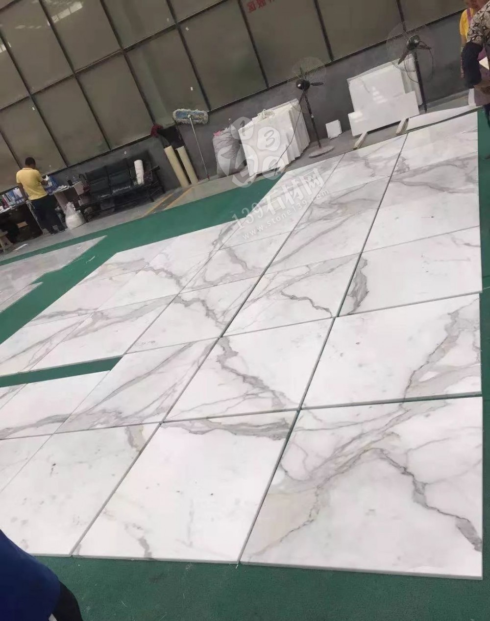 魚肚白大理石裝飾