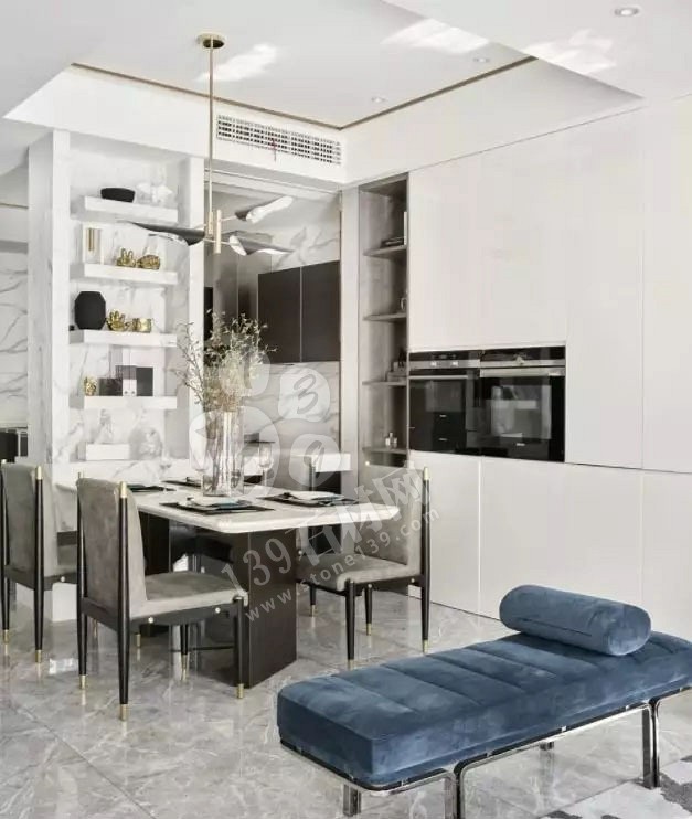 魚肚白大理石裝飾