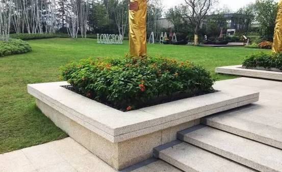 花崗巖石材樹池園藝環境石應用案例欣賞