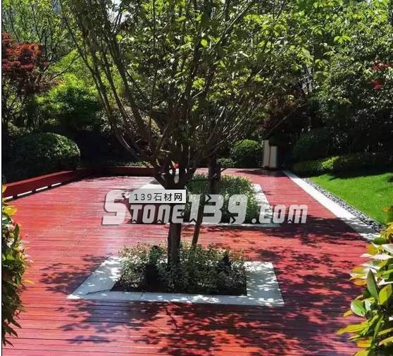 花崗巖石材樹池園藝環境石應用案例欣賞