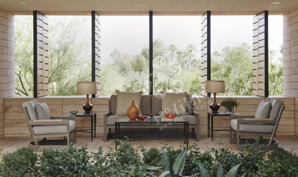 為什么洞石這么受歡迎，看看這個全石材裝飾您應該有答案了