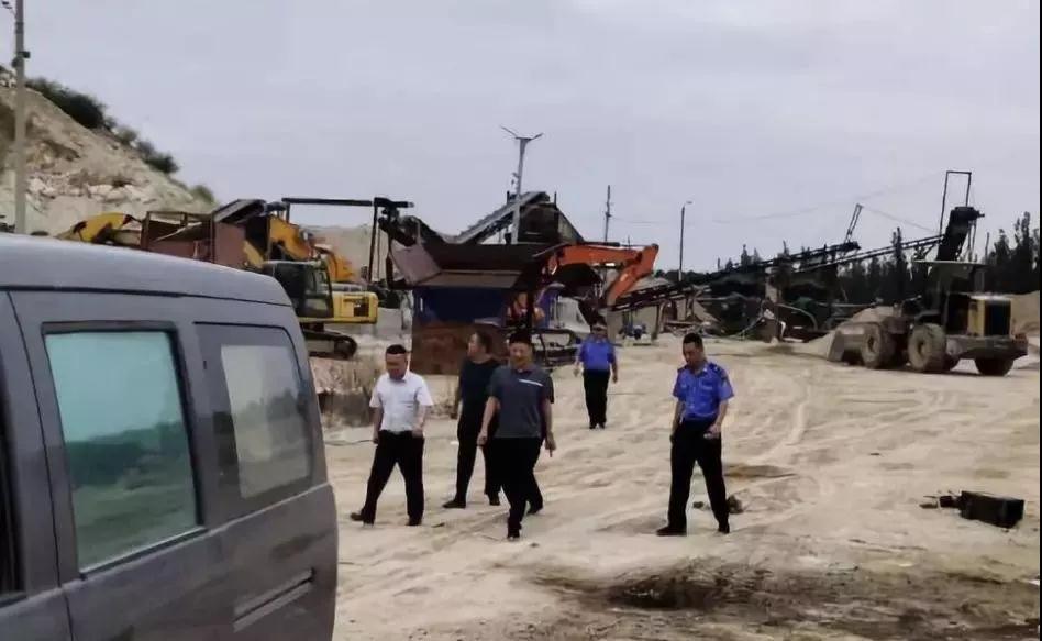 山東省平度市大澤山鎮做好石材企業關停整治工作