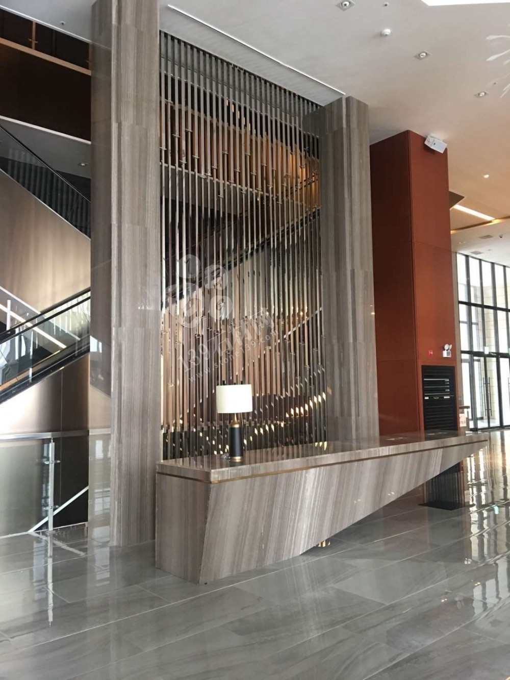 欣賞下水頭石材供貨到韓國的一些石材工地應用