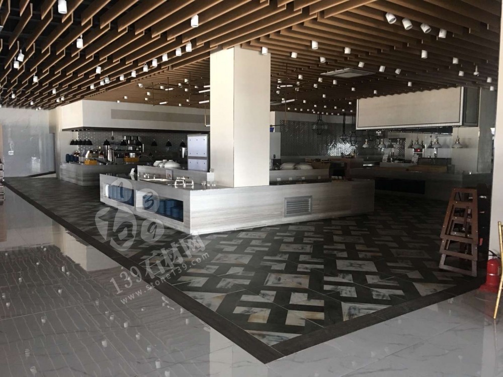 欣賞下水頭石材供貨到韓國的一些石材工地應用