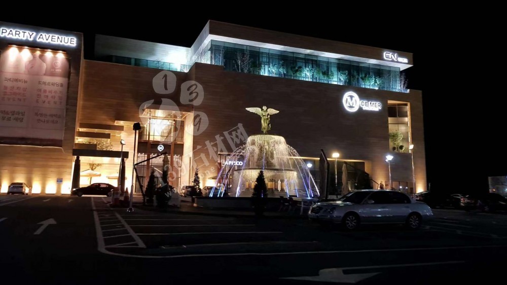 欣賞下水頭石材供貨到韓國的一些石材工地應用