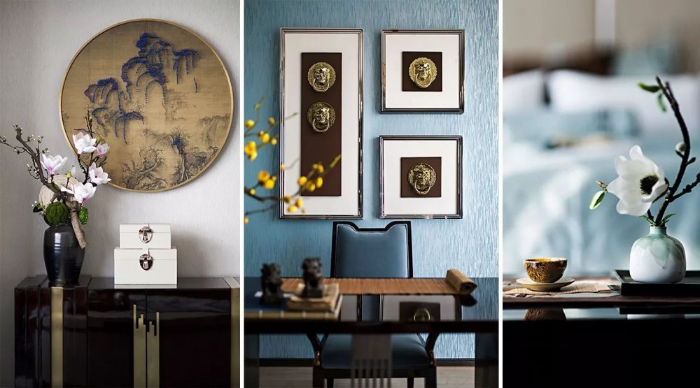 文人書香氣息濃厚的大理石背景墻裝飾風(fēng)格