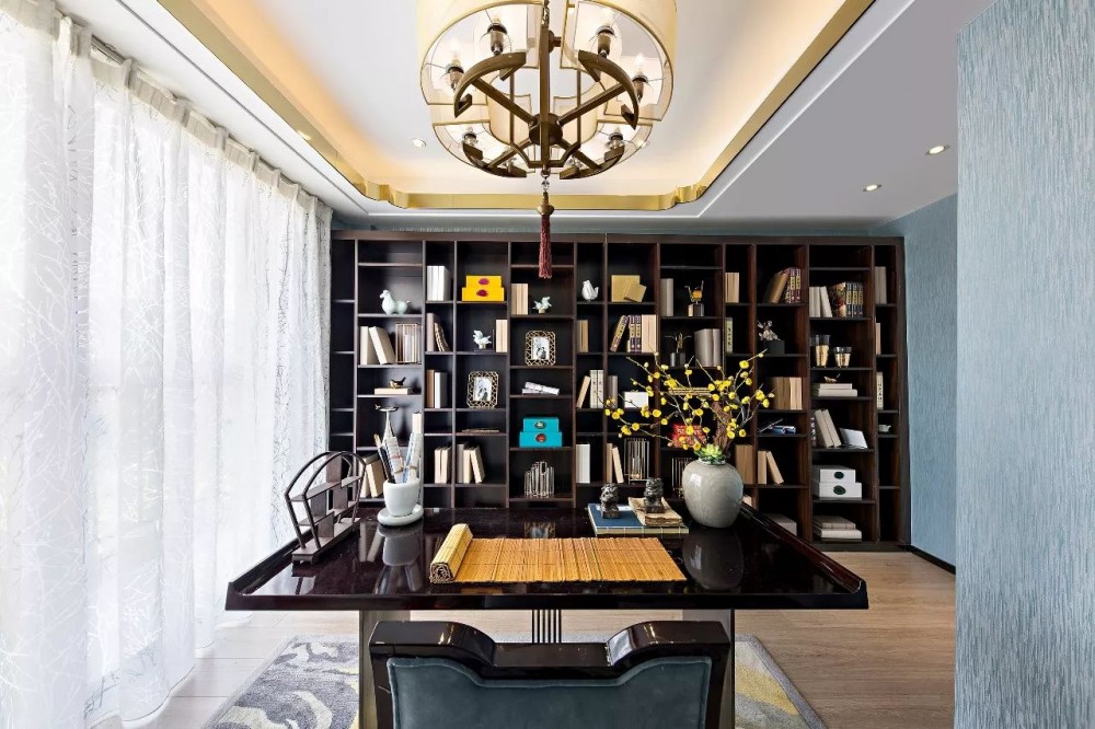 文人書香氣息濃厚的大理石背景墻裝飾風(fēng)格