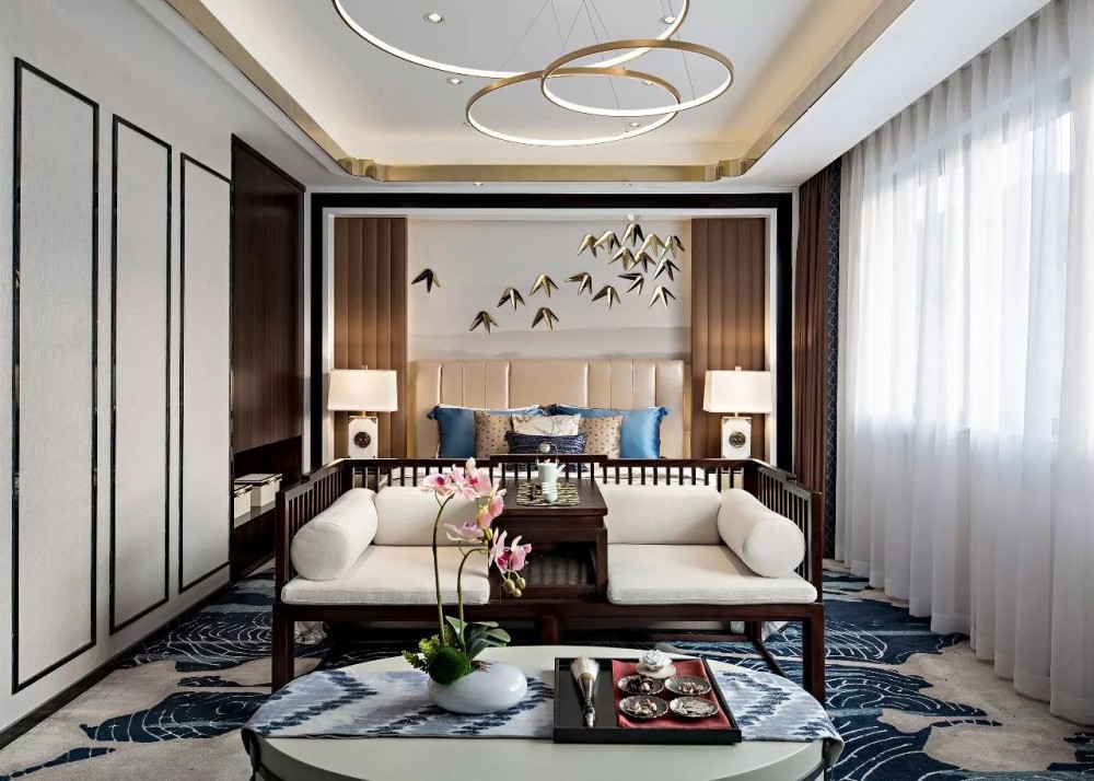 文人書香氣息濃厚的大理石背景墻裝飾風(fēng)格