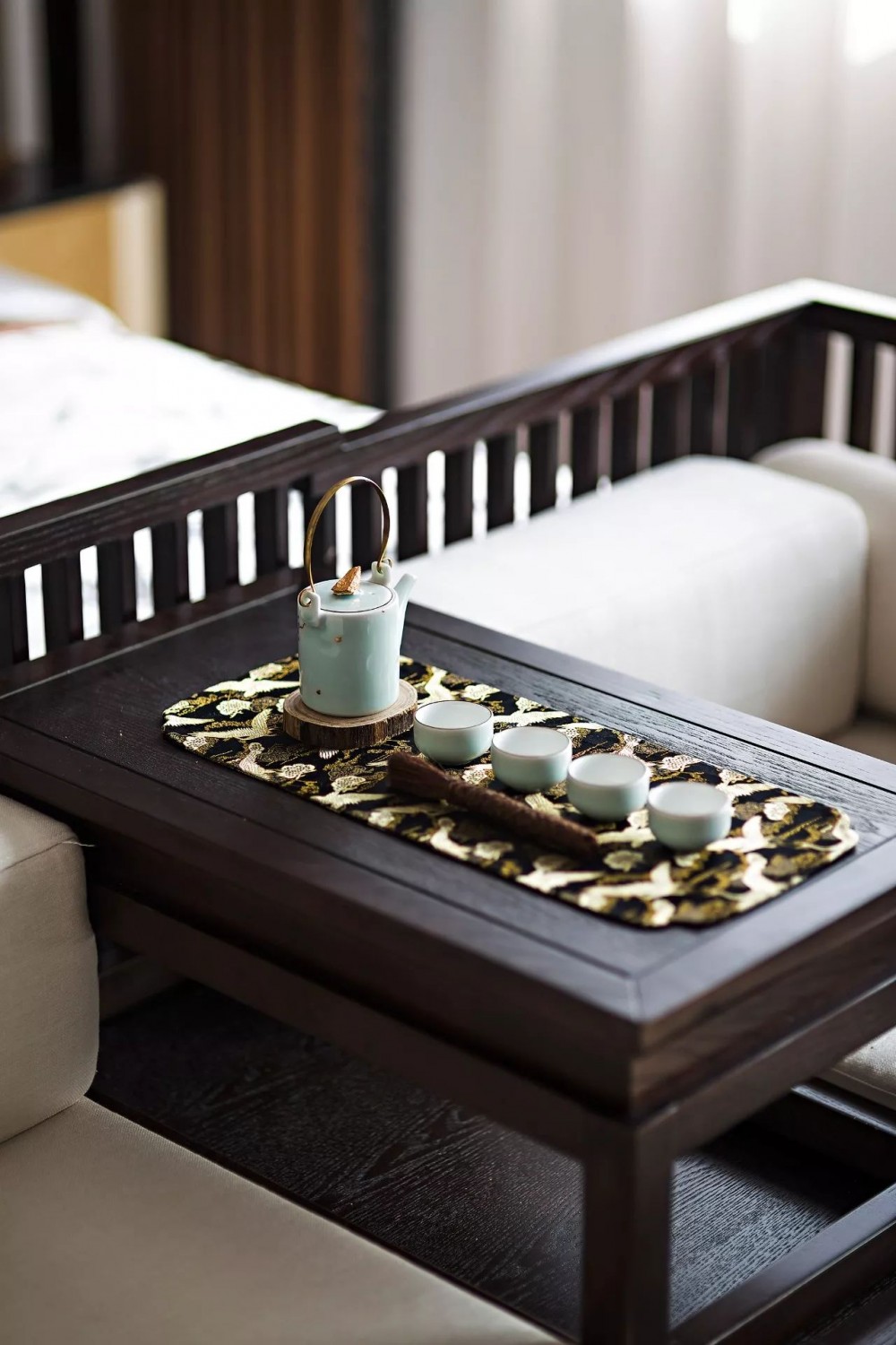 文人書香氣息濃厚的大理石背景墻裝飾風(fēng)格