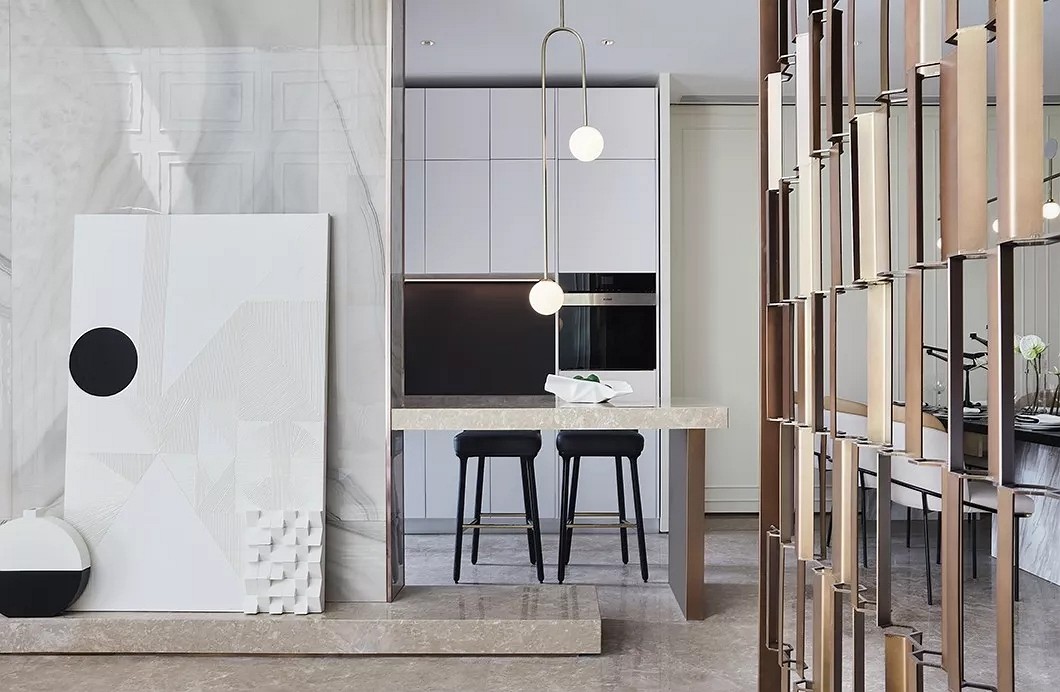 現代摩登大理石別墅 | 與時尚、經典、華麗、摩登共鳴的對話