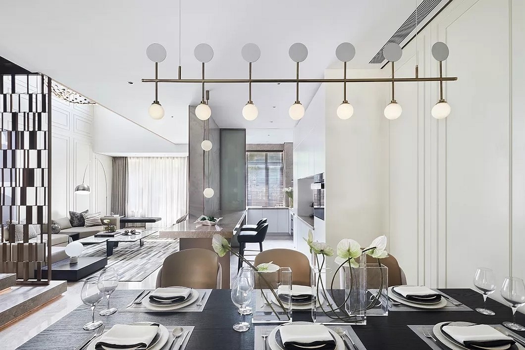 現代摩登大理石別墅 | 與時尚、經典、華麗、摩登共鳴的對話