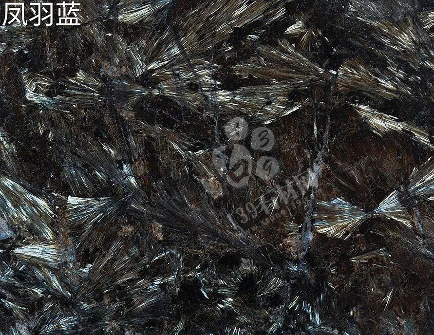 國產精品花崗巖石材-鳳羽藍介紹