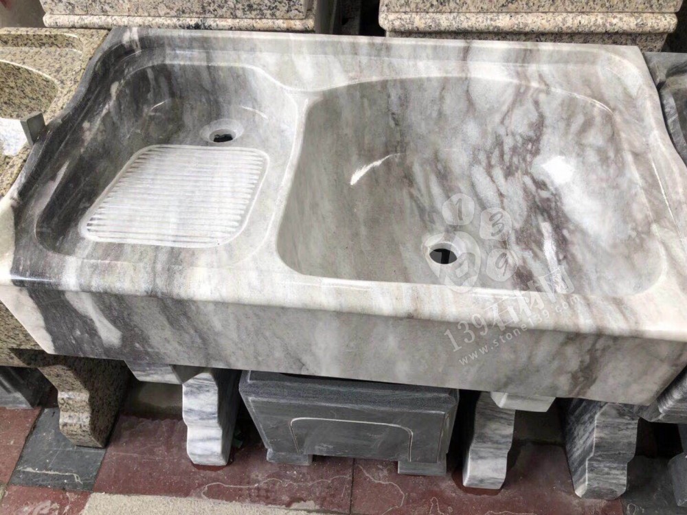 2020年元旦新上一批天然石材洗衣池，樂晨花崗巖洗衣池年底大放價