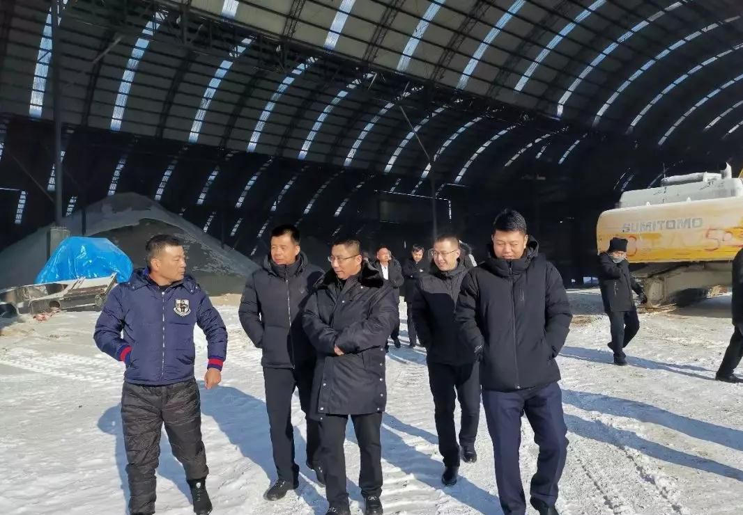 廣西岑溪市人民政府副市長陀藝蒞臨中國北部(蛟河)石材循環經濟產業園考察