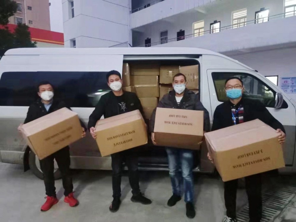 同舟共濟勇?lián)?，全麻城石材人自發(fā)捐款捐物資支援遏制疫情