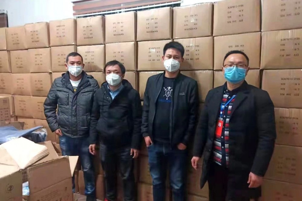 同舟共濟勇?lián)?，全麻城石材人自發(fā)捐款捐物資支援遏制疫情