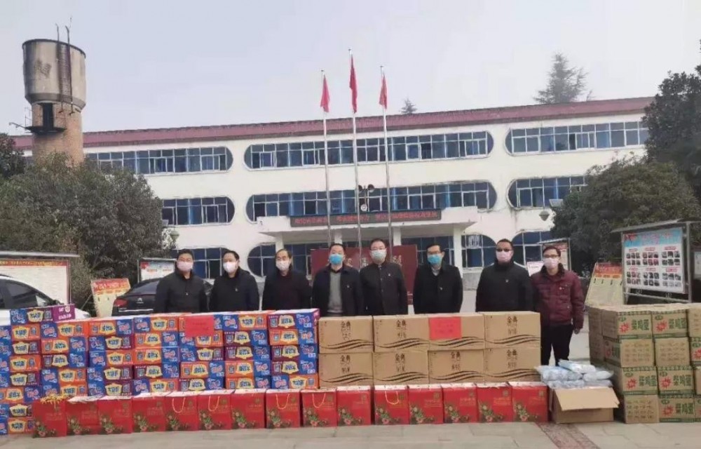 （河南梨花白產地）內鄉板場鄉石材協會積極捐贈物資助力戰疫一線