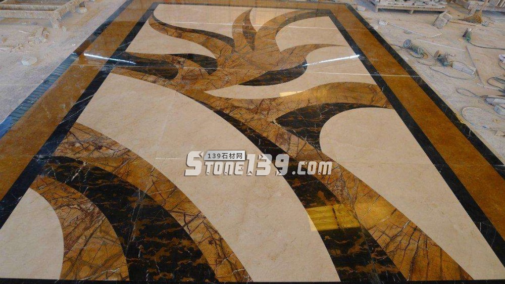 不同石材混合鋪貼，如何做研磨拋光?