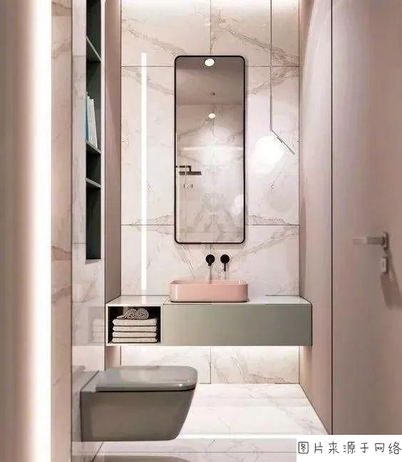 有一款炫富，叫別人家的大理石洗手臺