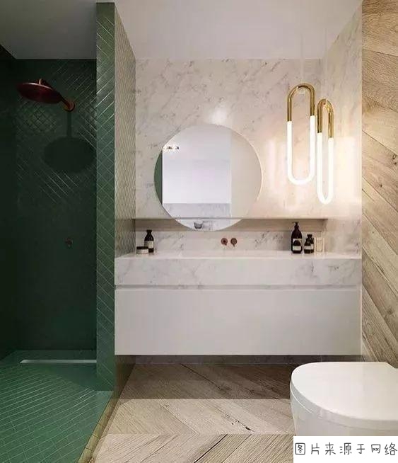 有一款炫富，叫別人家的大理石洗手臺