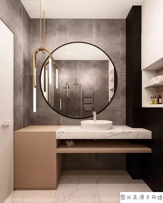 有一款炫富，叫別人家的大理石洗手臺