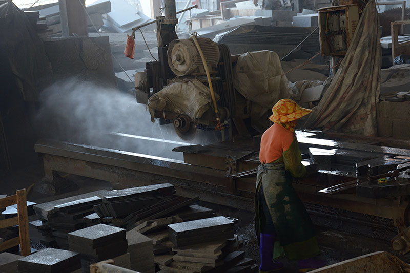 石材行業里的女人,巾幗不讓須眉 能頂半邊天