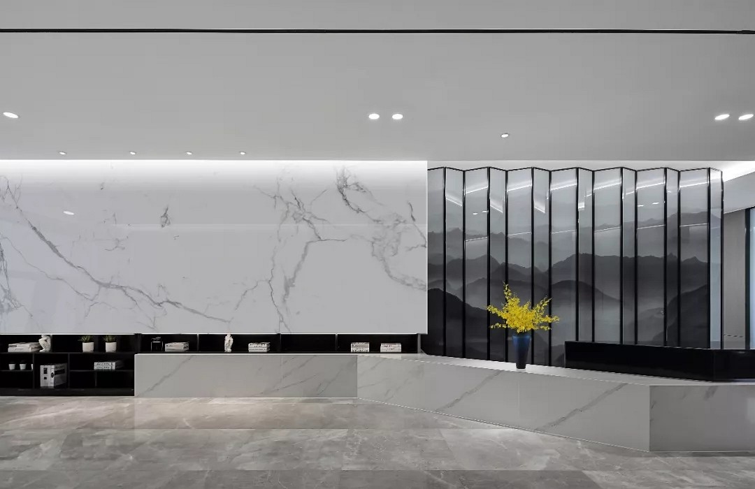 石材裝飾欣賞 | 香港萬(wàn)隆控股Office Center