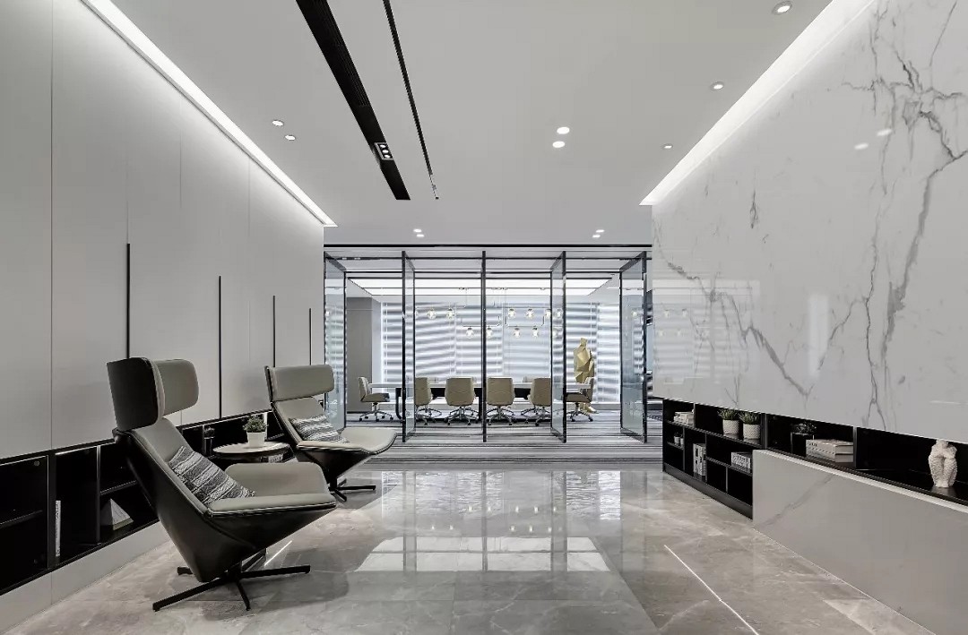 石材裝飾欣賞 | 香港萬(wàn)隆控股Office Center