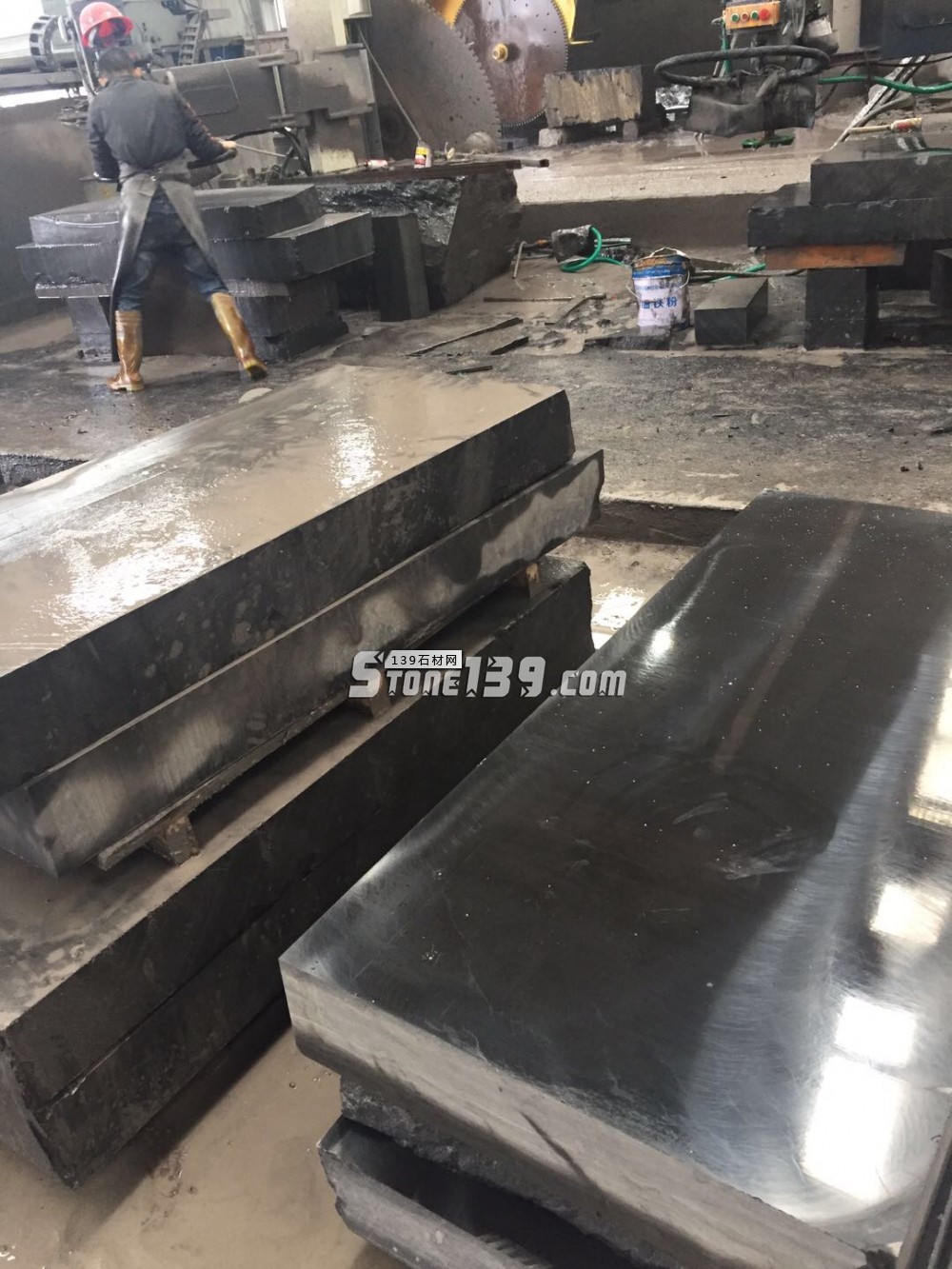 吳高波到桐梓縣北部鄉鎮調研石材產業發展，附貴州新品中國黑欣賞！