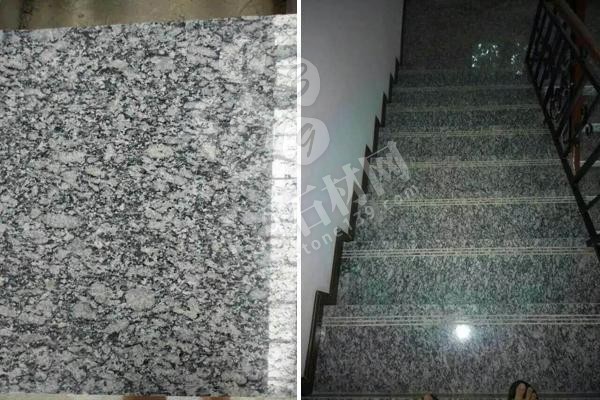 廣西桂林資源縣浪花白（海浪花）石材產地